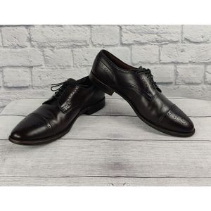 Allen Edmonds Sanford Cap Toe Derby Oxford Dress Shoes, Size 11.5 D